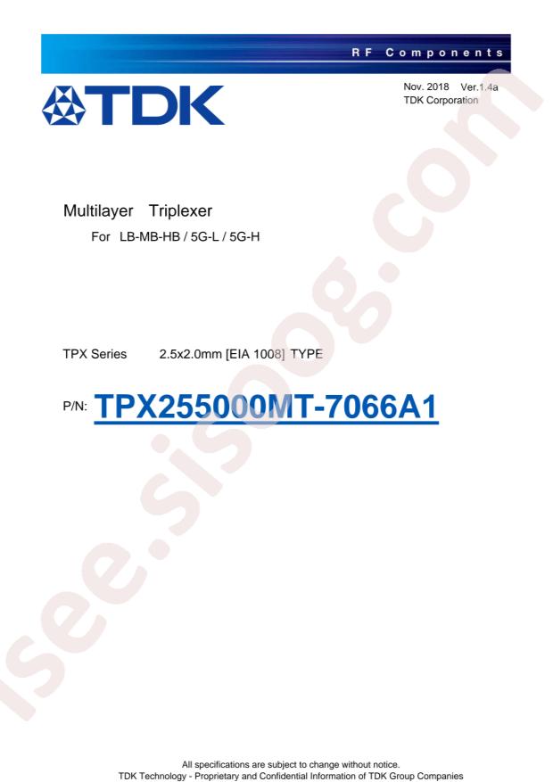 TPX255000MT-7066A1