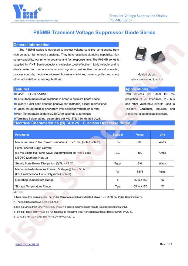P8SMB36CA
