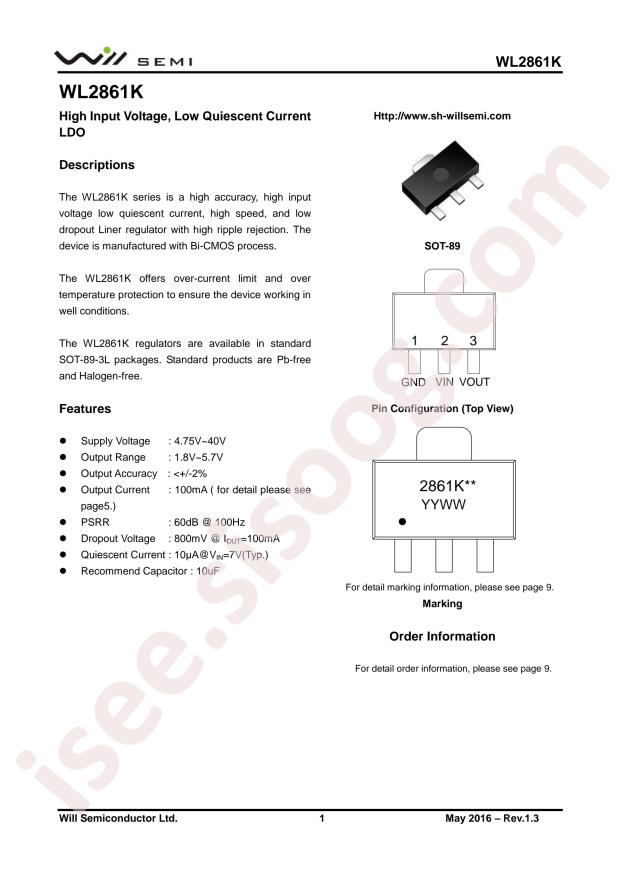 WL2861K33-3/TR