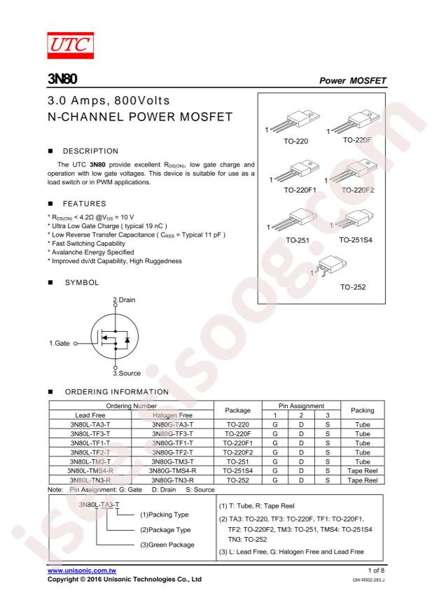 3N80L-TF1-T