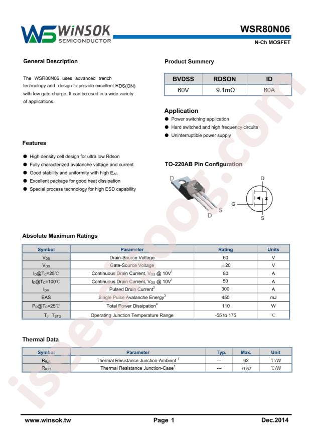 WSR80N06