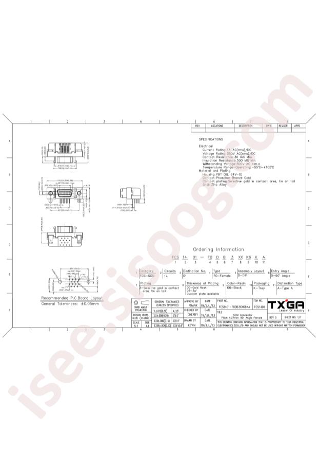 FCS1401-F0DB300K6KA