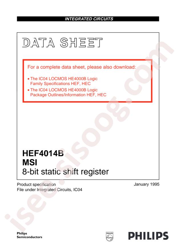 HEF4014BT