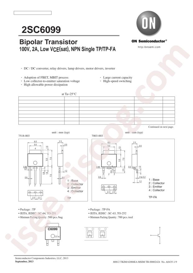 2SC6099-TL-E