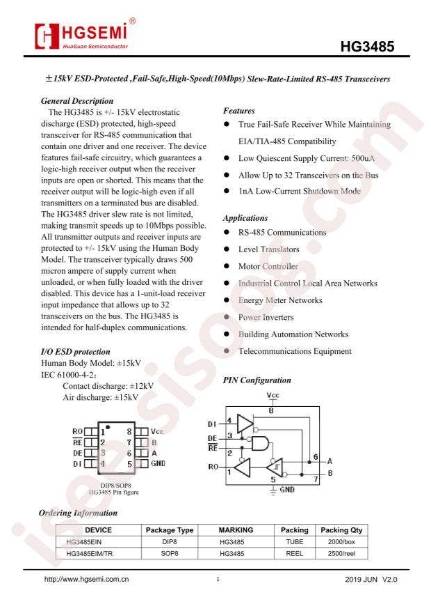 HG3485EIM/TR