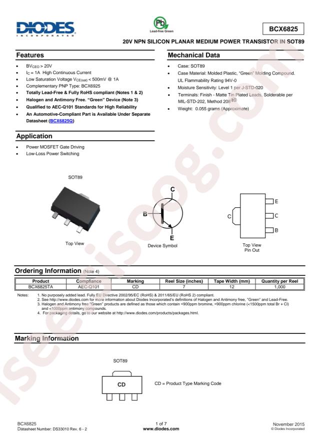 BCX6825TA