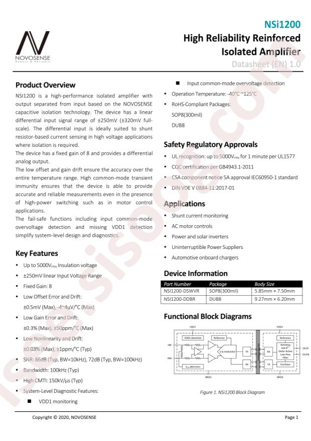 NSi1200-DDBR