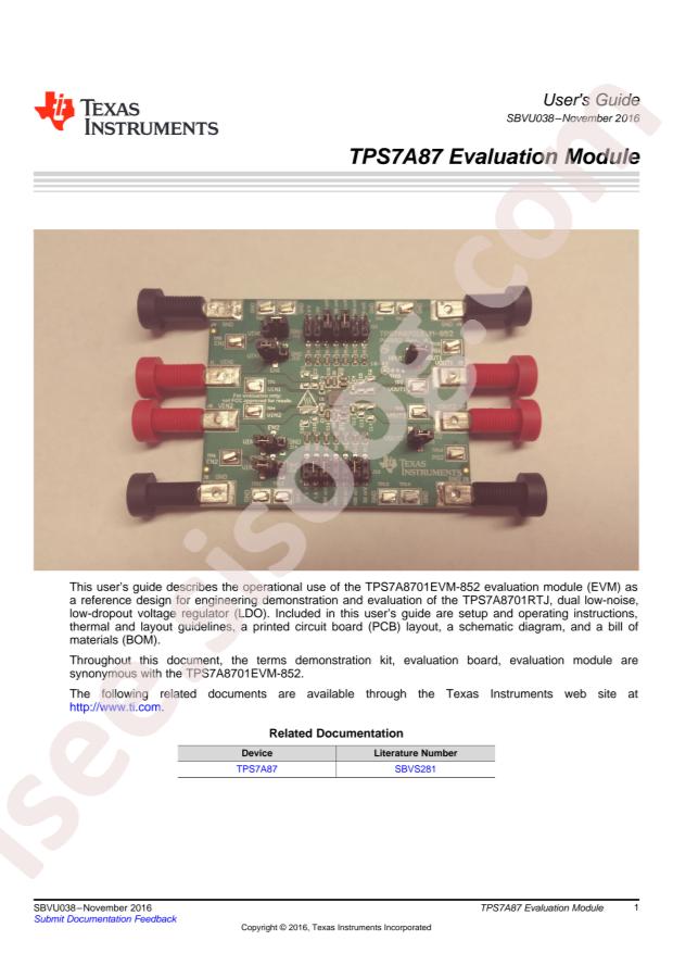 TPS7A8701EVM-852