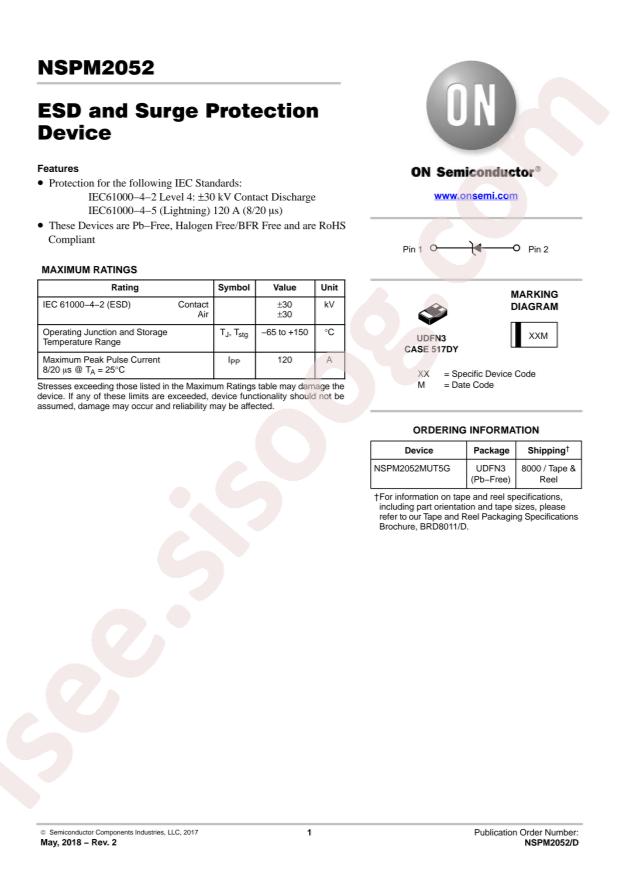 NSPM2052MUT5G