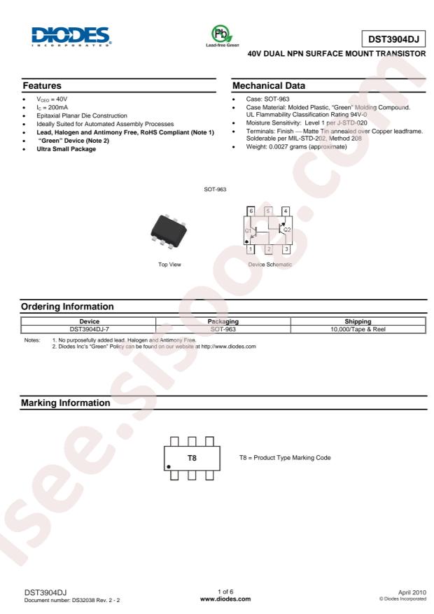 DST3904DJ-7