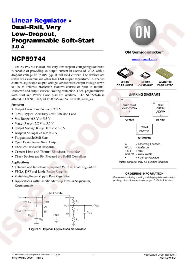 NCP59744FCTCADJT2G