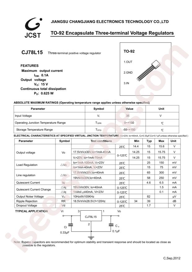 CJ78L15