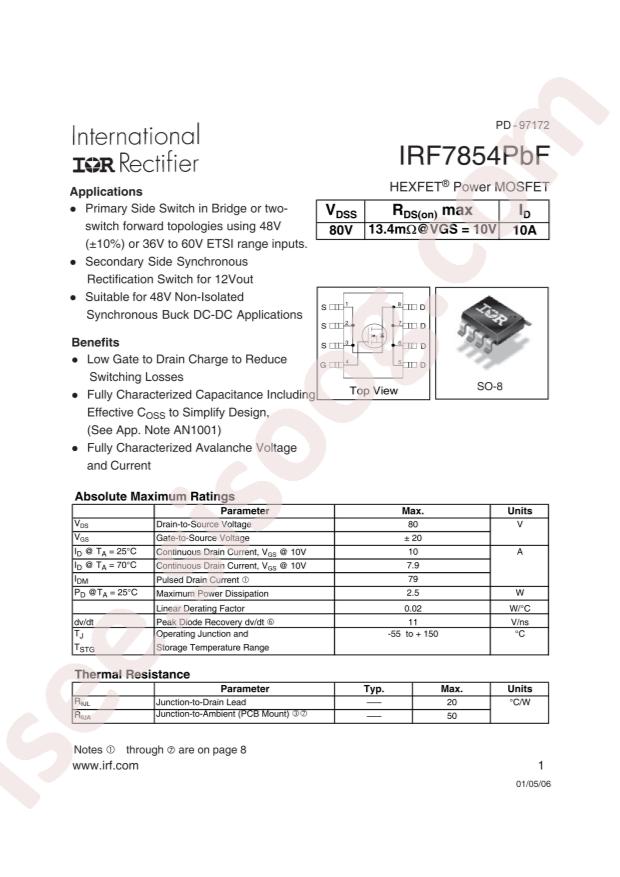 IRF7854TRPBF