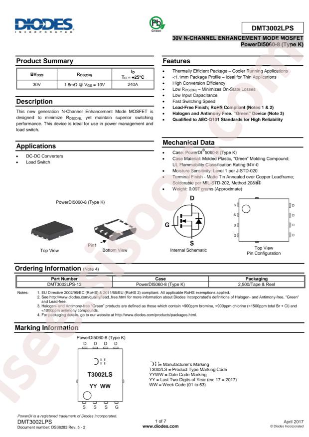 DMT3002LPS-13