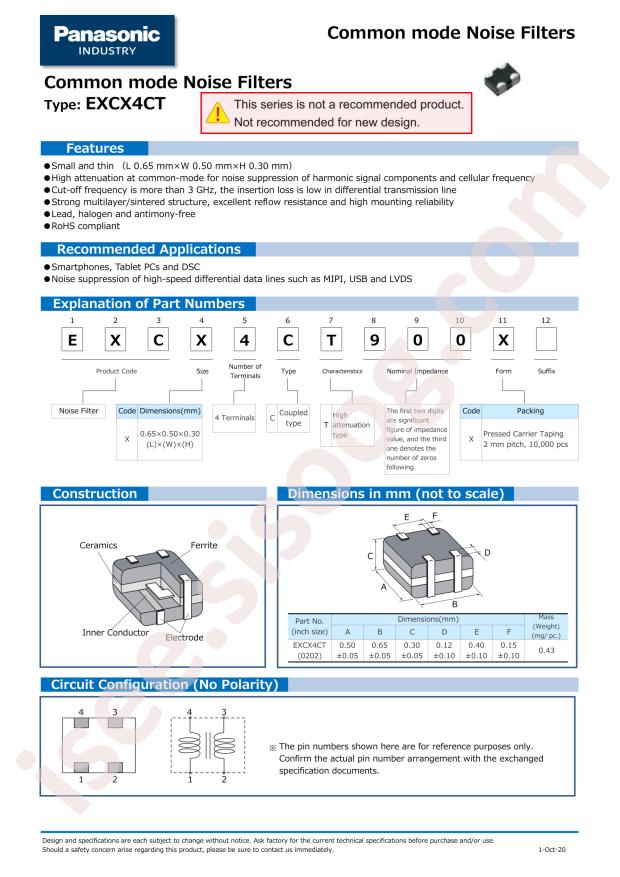 EXC-X4CT900X