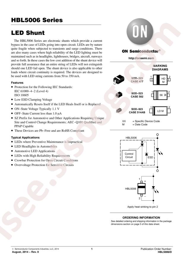 HBL5006XV2T1G