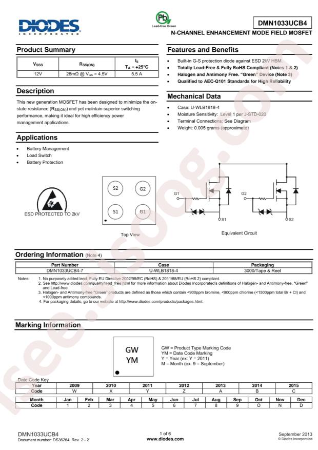 DMN1033UCB4-7