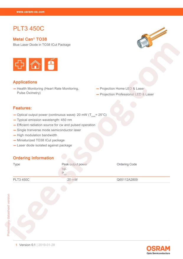 PLT3 450C