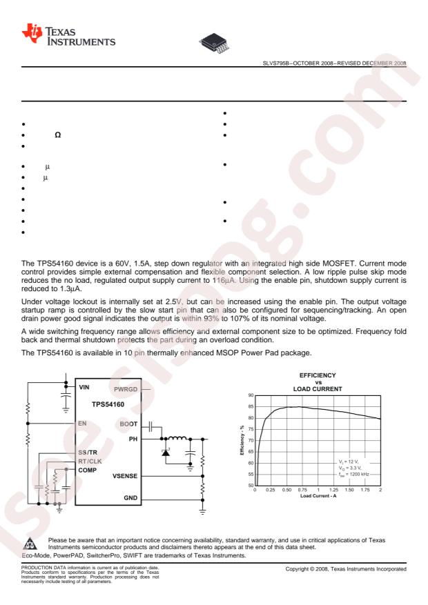 TPS54160DGQR