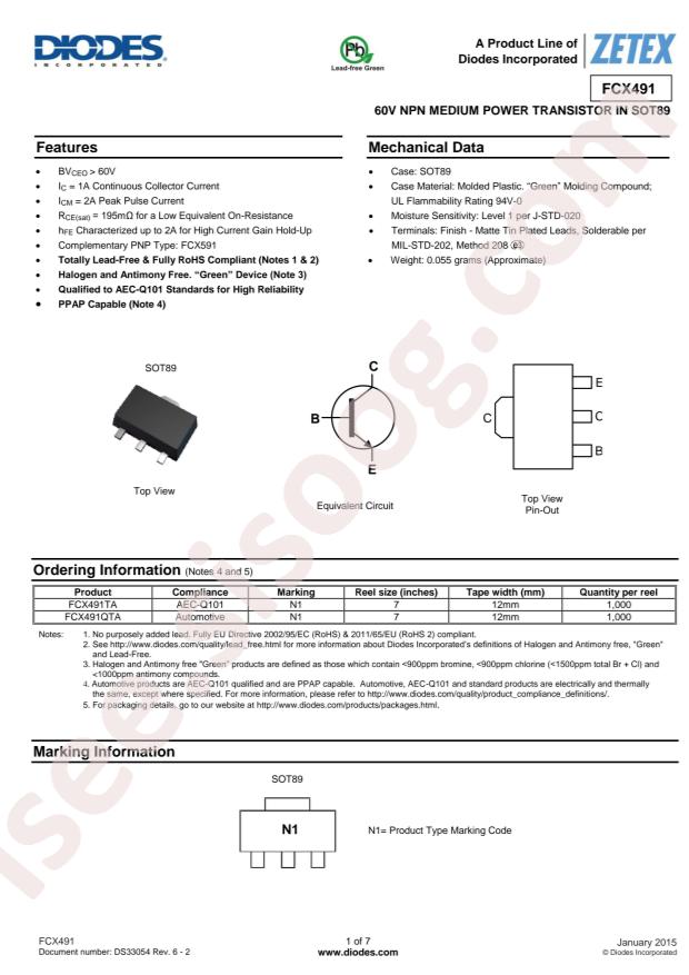 FCX491TA