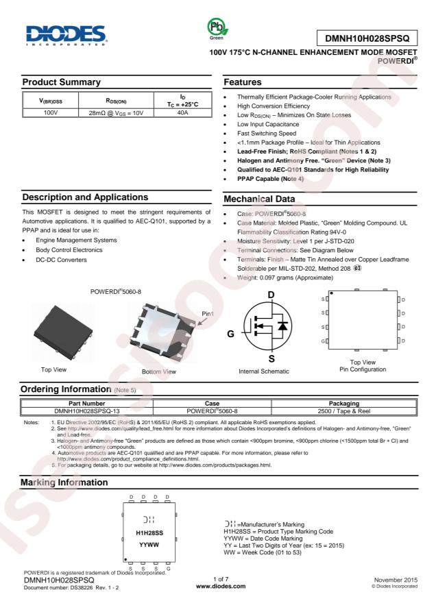 DMNH10H028SPSQ-13