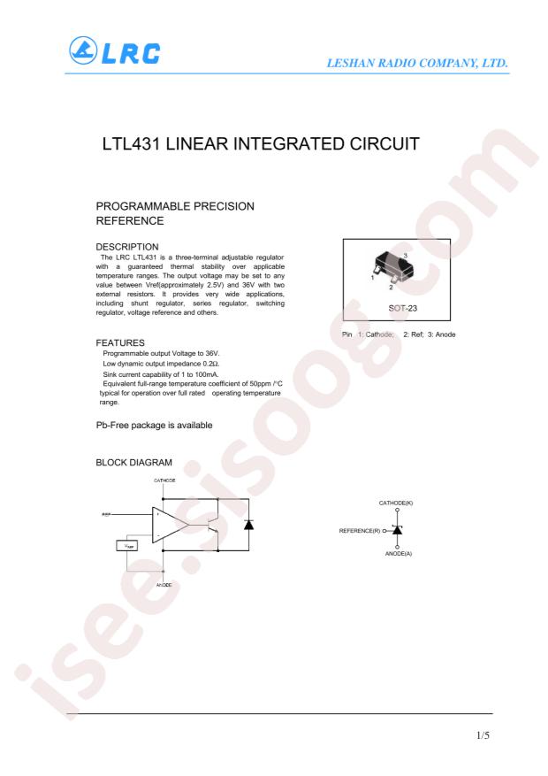 LTL431ALT1G