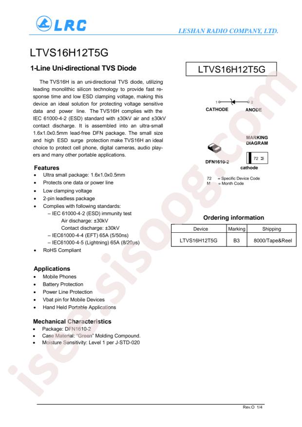 LTVS16H12T5G