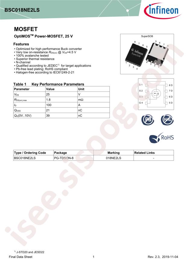 BSC018NE2LS