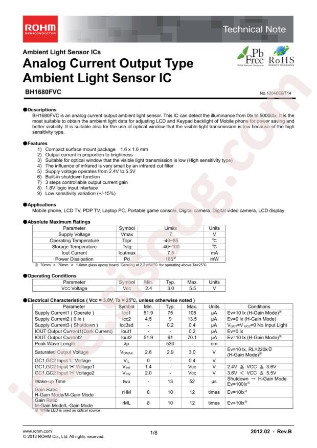 BH1680FVC-TR