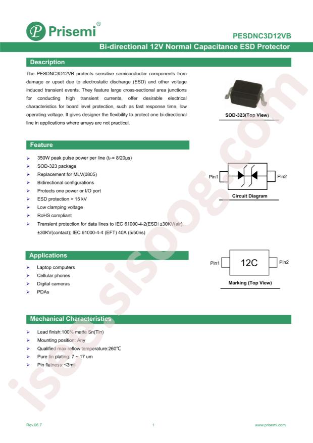 PESDNC3D12VB