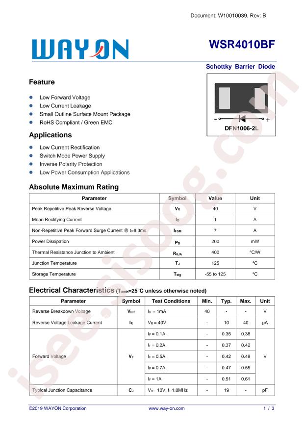 WSR4010BF