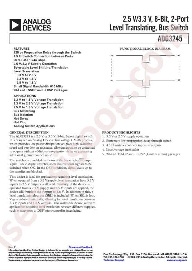 ADG3245BRUZ-REEL7