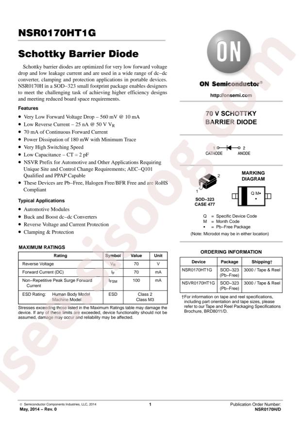 NSR0170HT1G