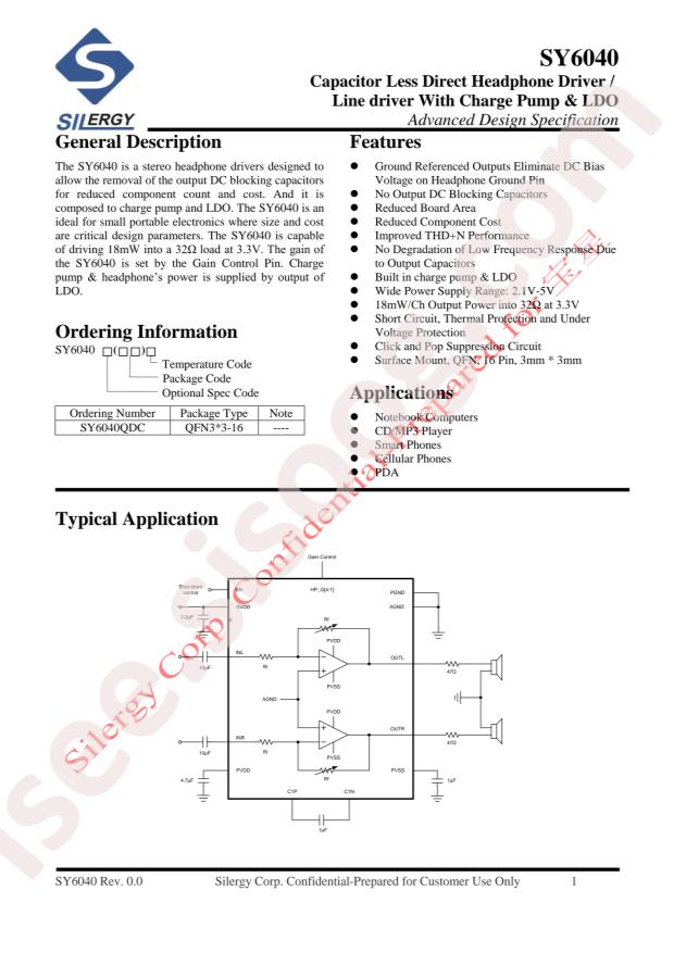 SY6040QDC