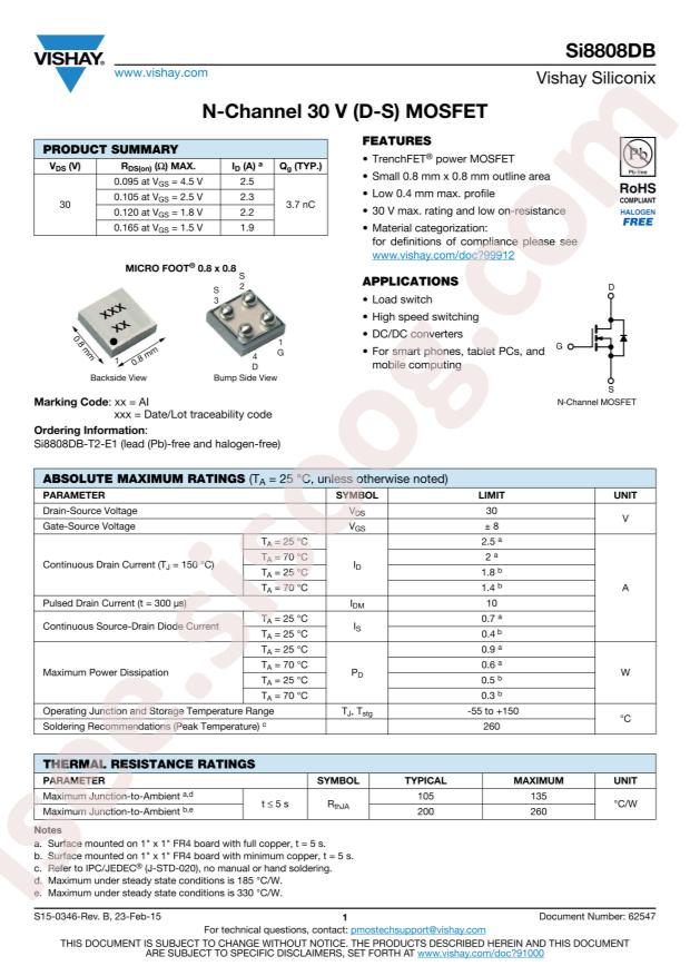 SI8808DB-T2-E1