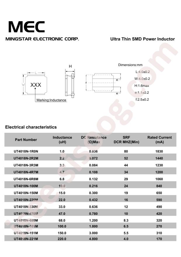 UT4018N-3R3M