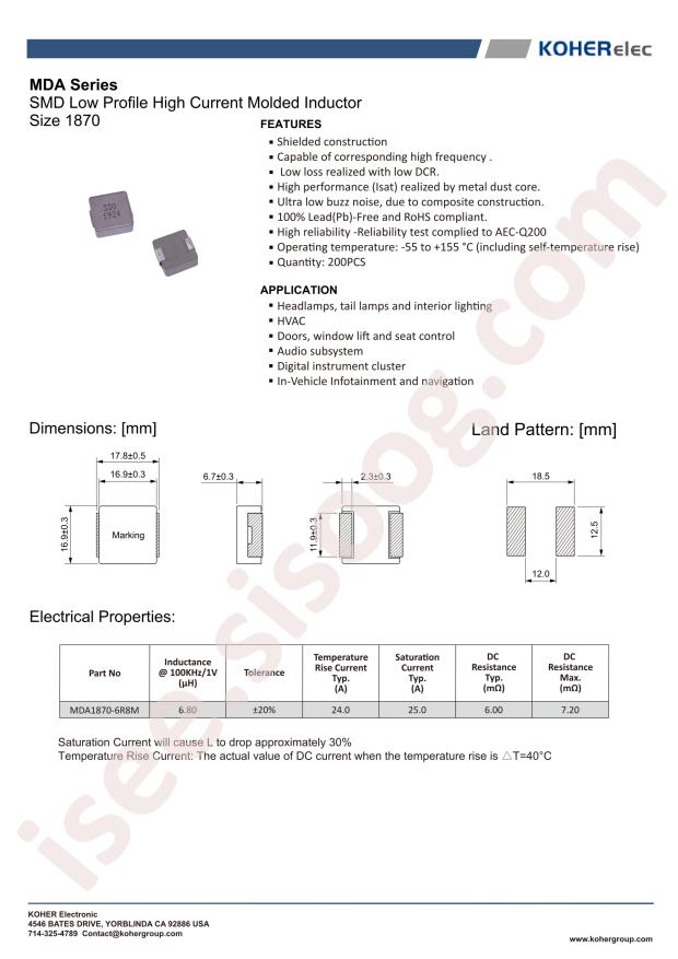 MDA1870-6R8M