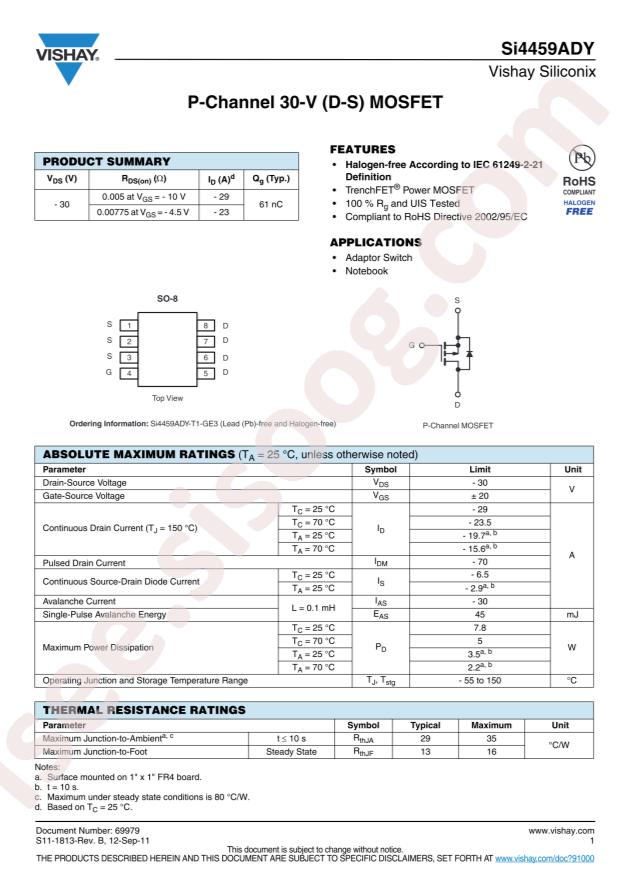 SI4459ADY-T1-GE3