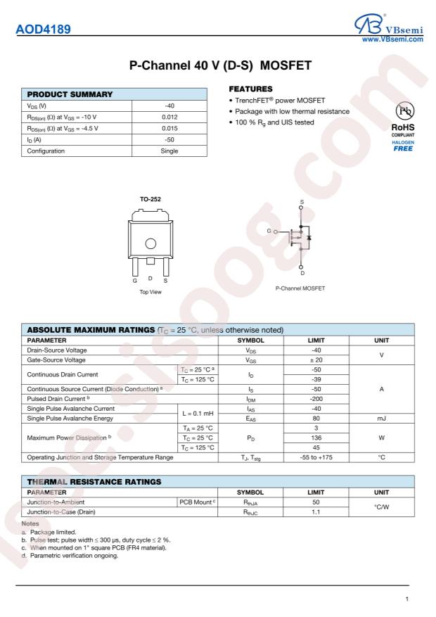 AOD4189-VB