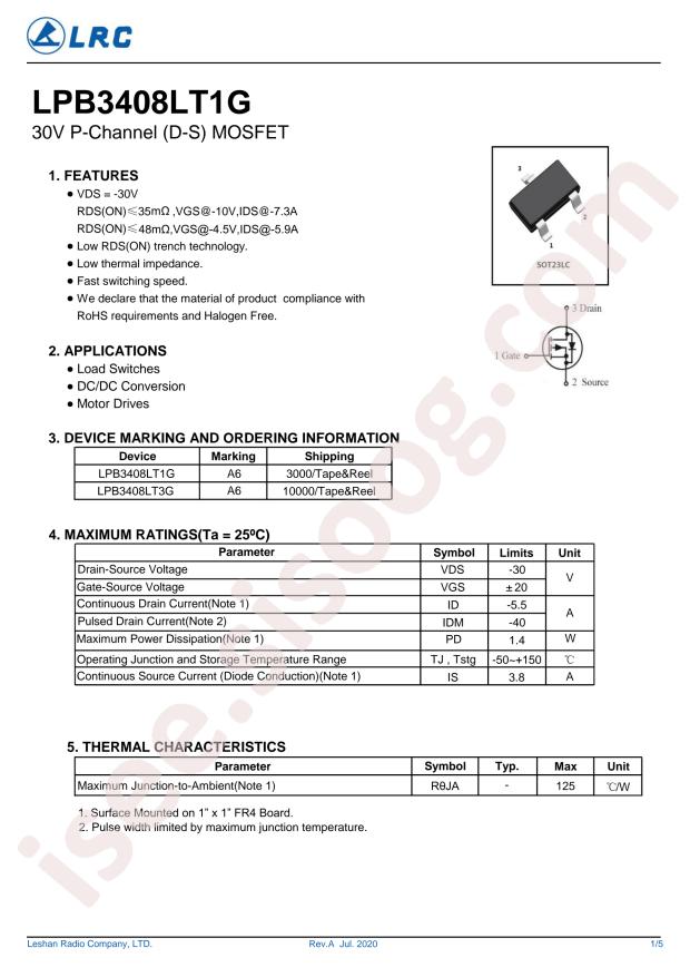 LPB3408LT1G