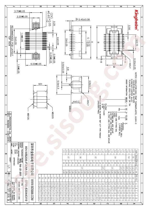 KH-WB205-F30M-03L