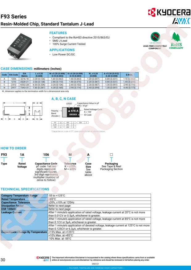 F930J227MBA