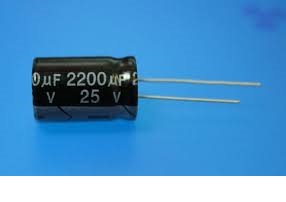 2200MF 25V خازن الکترولیت