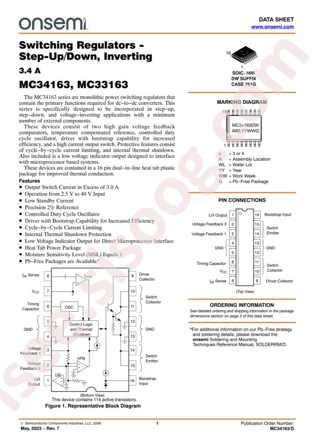 MC34163DWG