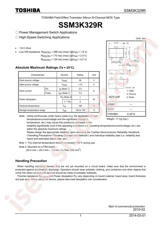 SSM3K329R,LF