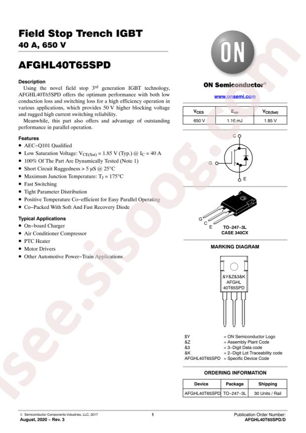 AFGHL40T65SPD
