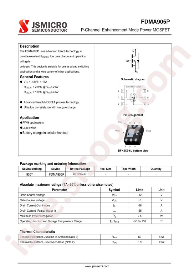 FDMA905P