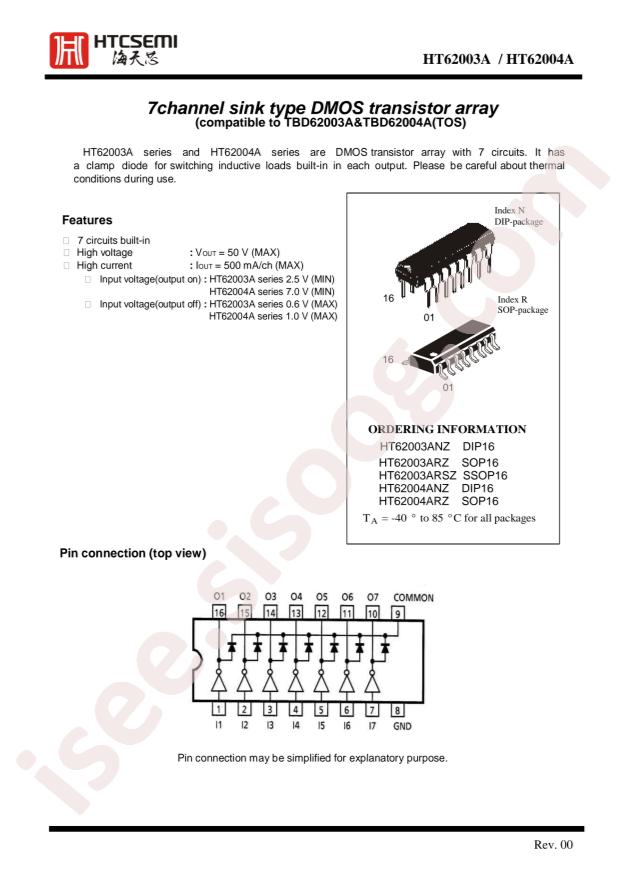 HT62003ARZ