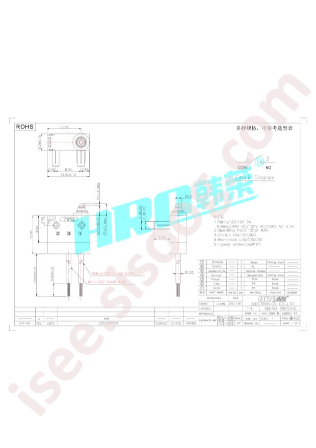 K9-2841R-6WBN-1B