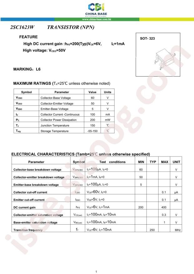 2SC1623W